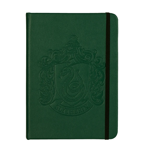 Warner Bros Best Sellers Personalised Slytherin Embossed Notebook 3 Warner Bros Best Sellers Personalised Slytherin Embossed Notebook