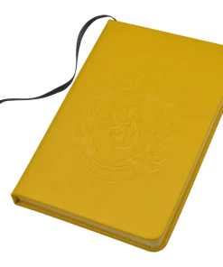 Warner Bros Personalised Hufflepuff Embossed Notebook 9 Warner Bros Personalised Hufflepuff Embossed Notebook