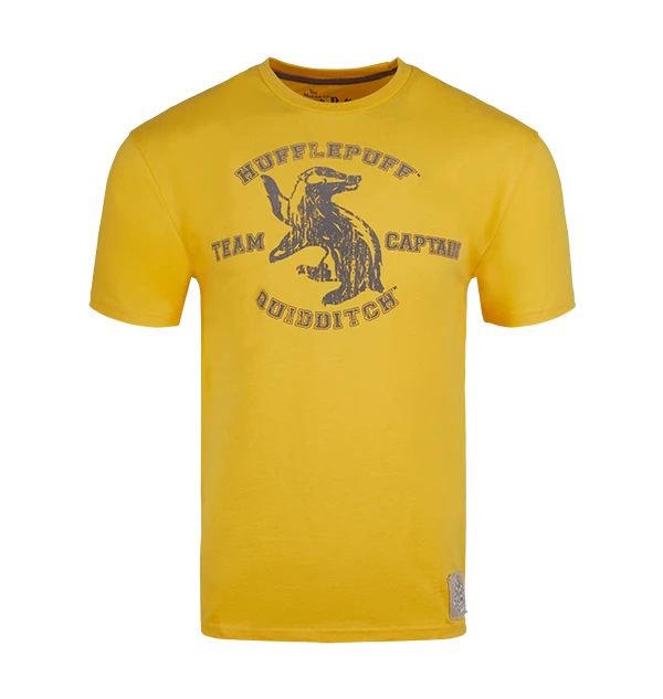 Warner Bros Best Sellers Hufflepuff Quidditch Team Captain T-Shirt 3 Warner Bros Best Sellers Hufflepuff Quidditch Team Captain T-Shirt