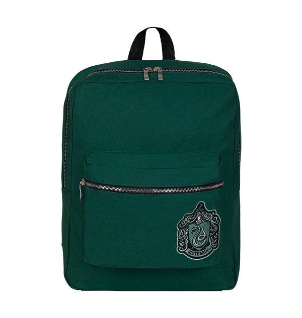 Warner Bros Slytherin Lined Backpack 3 Warner Bros Slytherin Lined Backpack