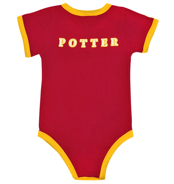 Warner Bros Best Sellers Gryffindor Jersey Baby Body Suit 4 Warner Bros Best Sellers Gryffindor Jersey Baby Body Suit
