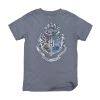 Warner Bros Kids Hogwarts Silver Crest T-Shirt 1 Warner Bros Kids Hogwarts Silver Crest T-Shirt