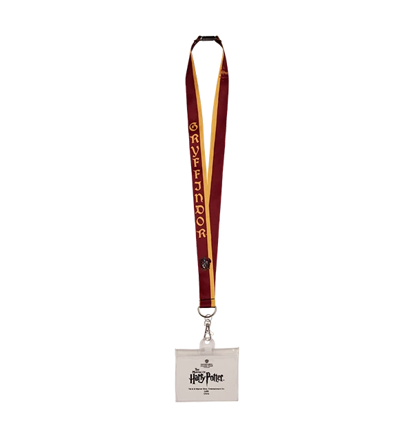 Warner Bros Gryffindor Lanyard 3 Warner Bros Gryffindor Lanyard