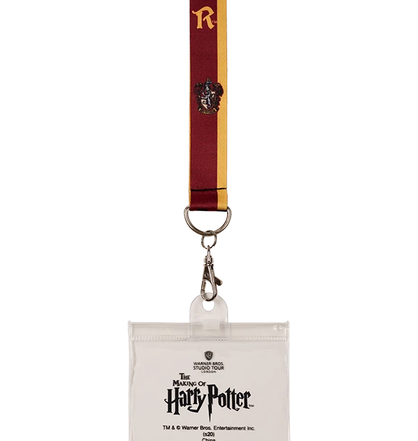 Warner Bros Gryffindor Lanyard 4 Warner Bros Gryffindor Lanyard