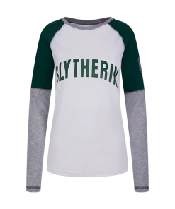 Warner Bros Slytherin Ladies Raglan Shirt