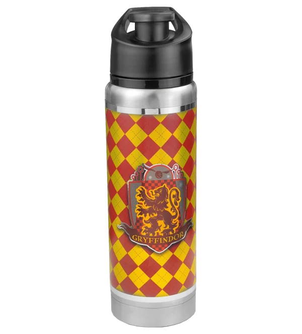 Warner Bros Gryffindor Stainless Steel Flask 3 Warner Bros Gryffindor Stainless Steel Flask