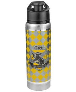 Warner Bros Hufflepuff Stainless Steel Flask