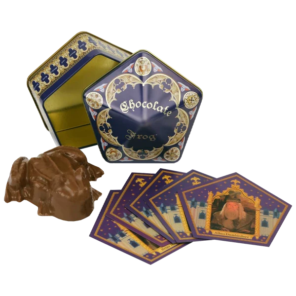 Warner Bros Chocolate Frog Souvenir Tin Best Sellers 3 Warner Bros Chocolate Frog Souvenir Tin Best Sellers