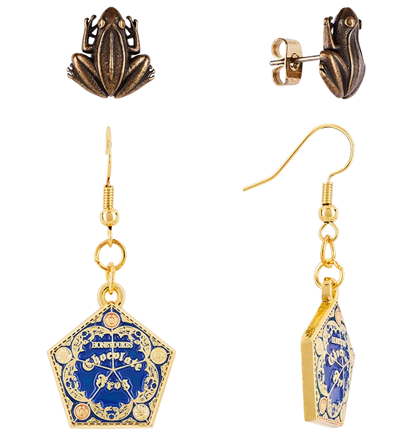 Warner Bros Chocolate Frog Earring Set Exclusives 3 Warner Bros Chocolate Frog Earring Set Exclusives