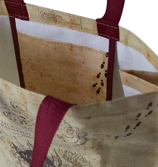 Warner Bros Marauders Map Shopper Bag Best Sellers 4 Warner Bros Marauders Map Shopper Bag Best Sellers