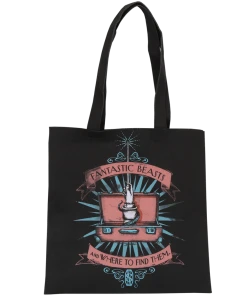 Warner Bros Best Sellers Black Suitcase And Wand Tote Bag
