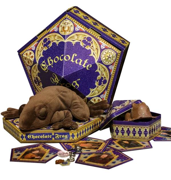 Warner Bros Chocolate Frog Gift Box Soft Toys 3 Warner Bros Chocolate Frog Gift Box Soft Toys