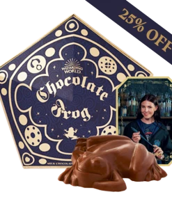 Pureprint Chocolate Frog With Personalised Wizard Card Best Sellers