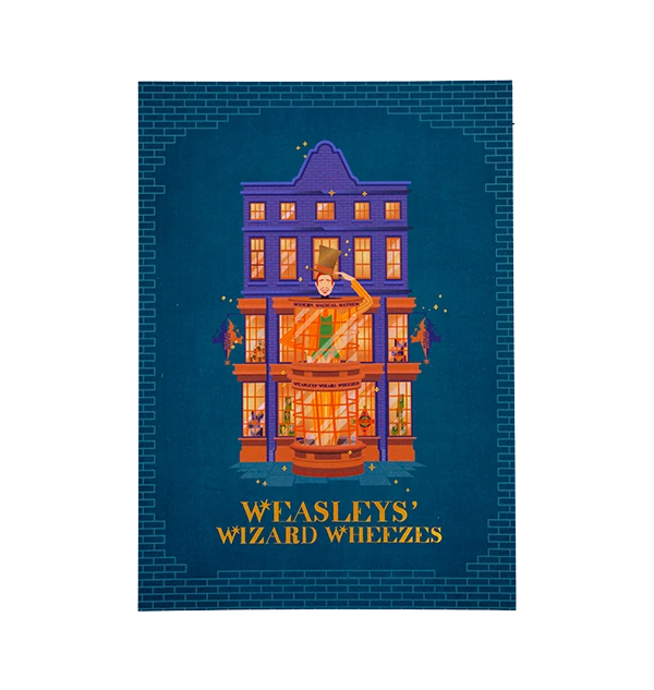 Warner Bros Diagon Alley Post Cards Best Sellers 7 Warner Bros Diagon Alley Post Cards Best Sellers