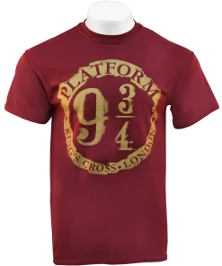 Warner Bros Distressed Platform 9 3/4 T-Shirt Best Sellers