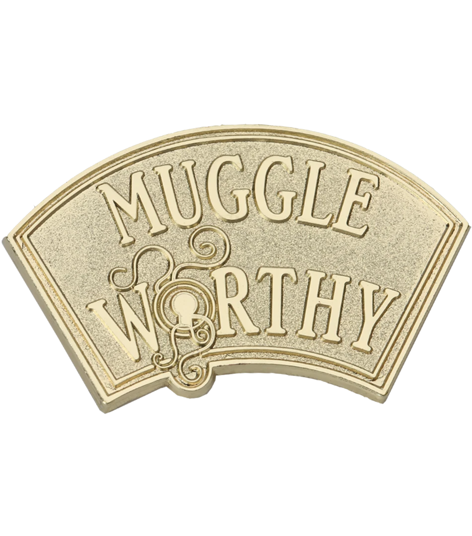 Warner Bros Muggle Worthy Pin Badge Best Sellers 3 Warner Bros Muggle Worthy Pin Badge Best Sellers