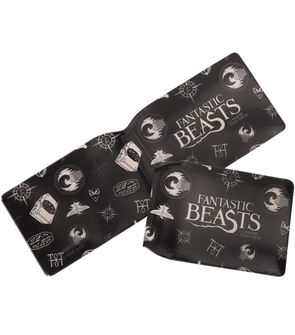 Warner Bros Card Wallet - Fantastic Beasts Symbols Best Sellers 3 Warner Bros Card Wallet - Fantastic Beasts Symbols Best Sellers