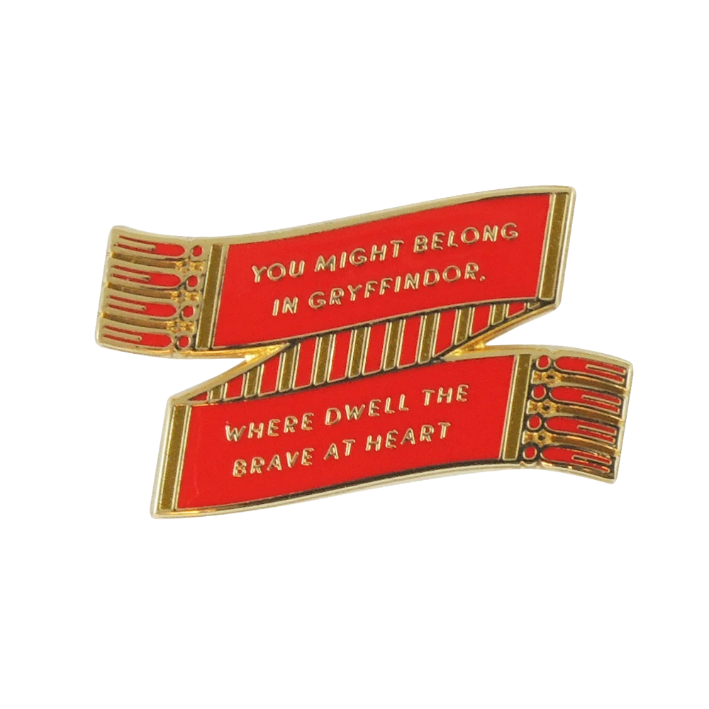 Warner Bros Best Sellers Gryffindor Scarf Enamel Pin 3 Warner Bros Best Sellers Gryffindor Scarf Enamel Pin