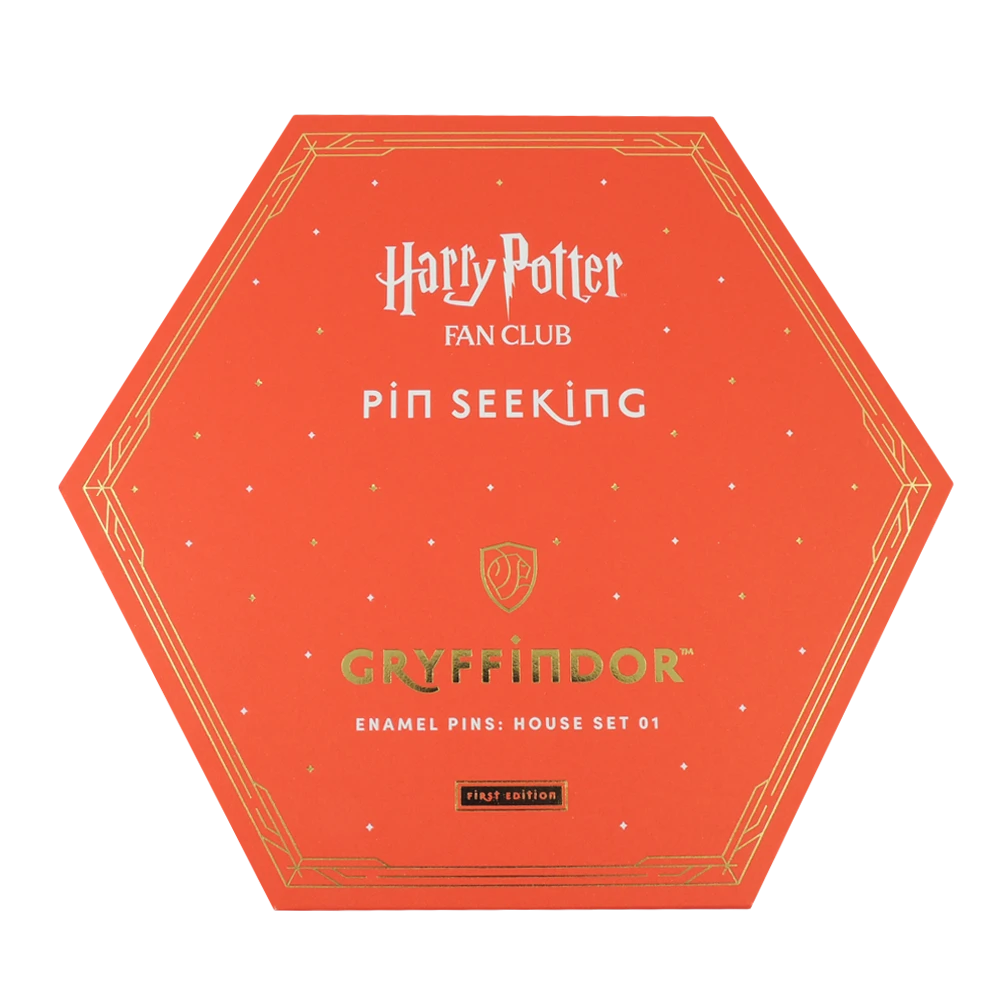 Warner Bros First Edition Gryffindor Enamel Pin Set 7 Warner Bros First Edition Gryffindor Enamel Pin Set