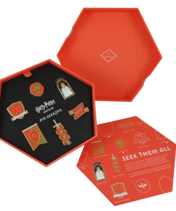 Warner Bros First Edition Gryffindor Enamel Pin Set