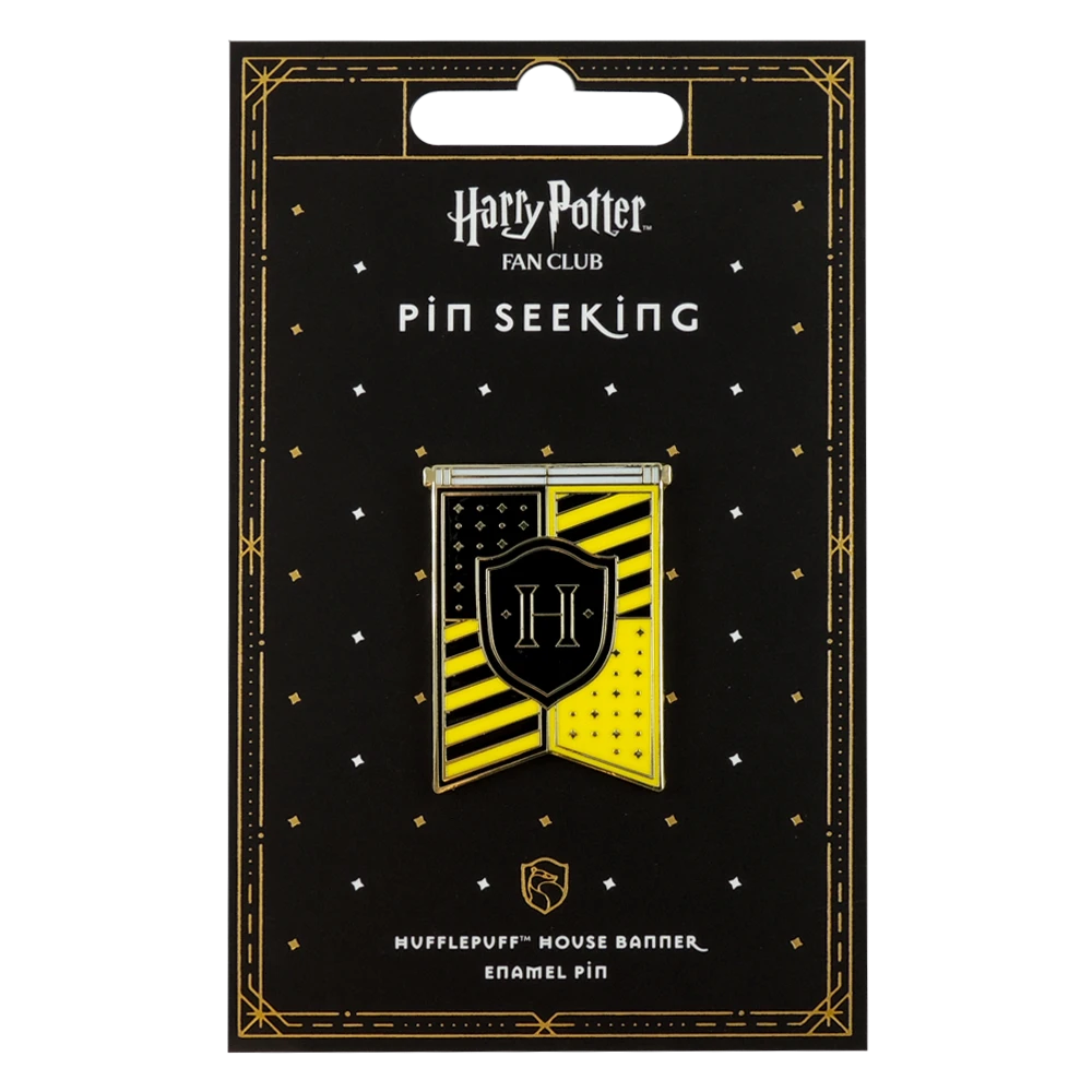 Warner Bros Hufflepuff House Banner Enamel Pin Best Sellers 4 Warner Bros Hufflepuff House Banner Enamel Pin Best Sellers