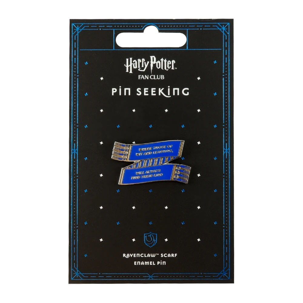 Warner Bros Ravenclaw House Scarf Enamel Pin 4 Warner Bros Ravenclaw House Scarf Enamel Pin