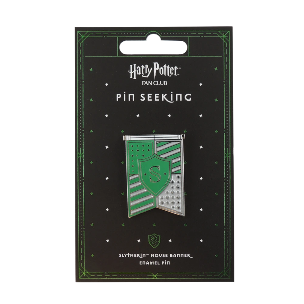 Warner Bros Slytherin House Banner Enamel Pin Best Sellers 4 Warner Bros Slytherin House Banner Enamel Pin Best Sellers