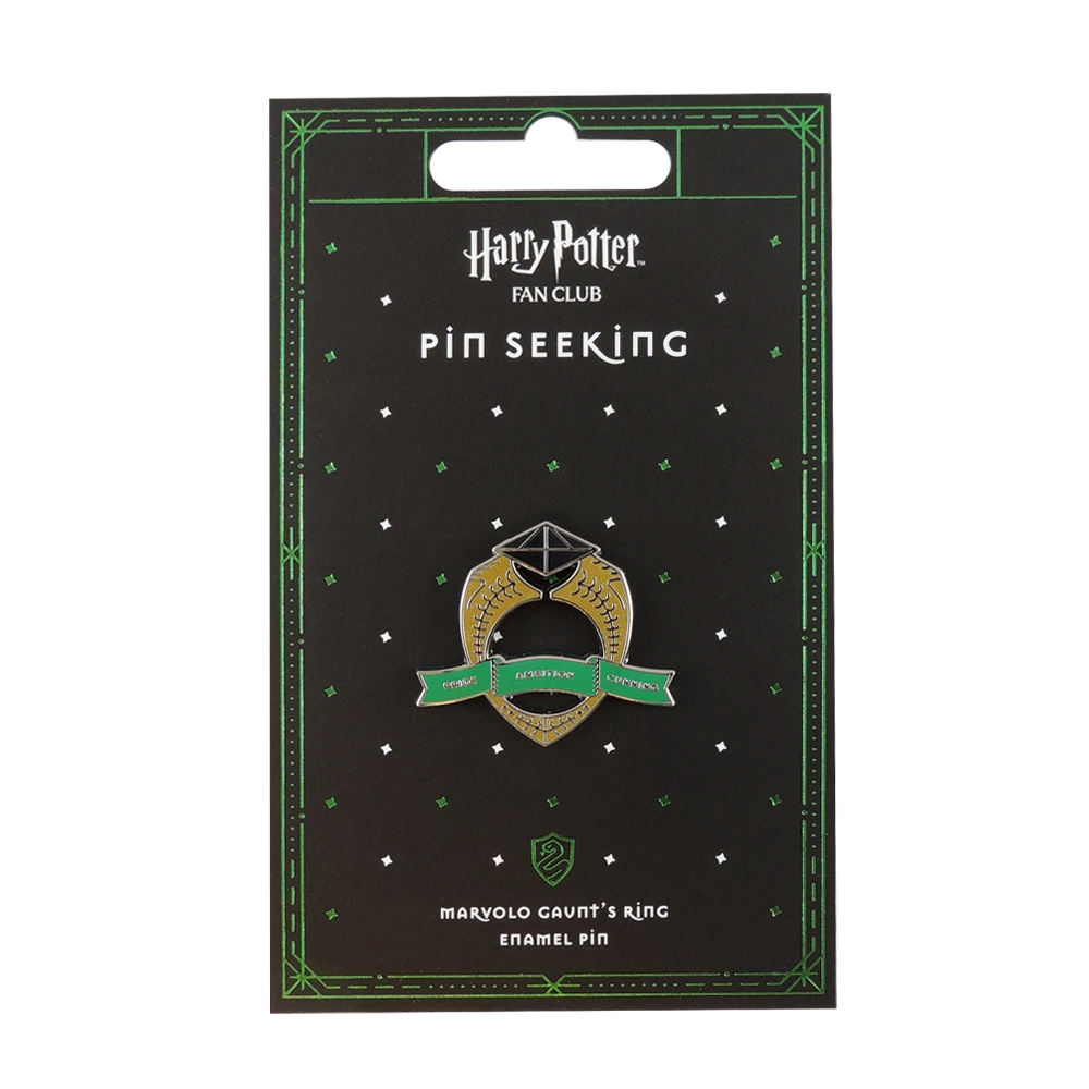 Warner Bros Marvolo Gaunt's Ring Enamel Pin 4 Warner Bros Marvolo Gaunt's Ring Enamel Pin