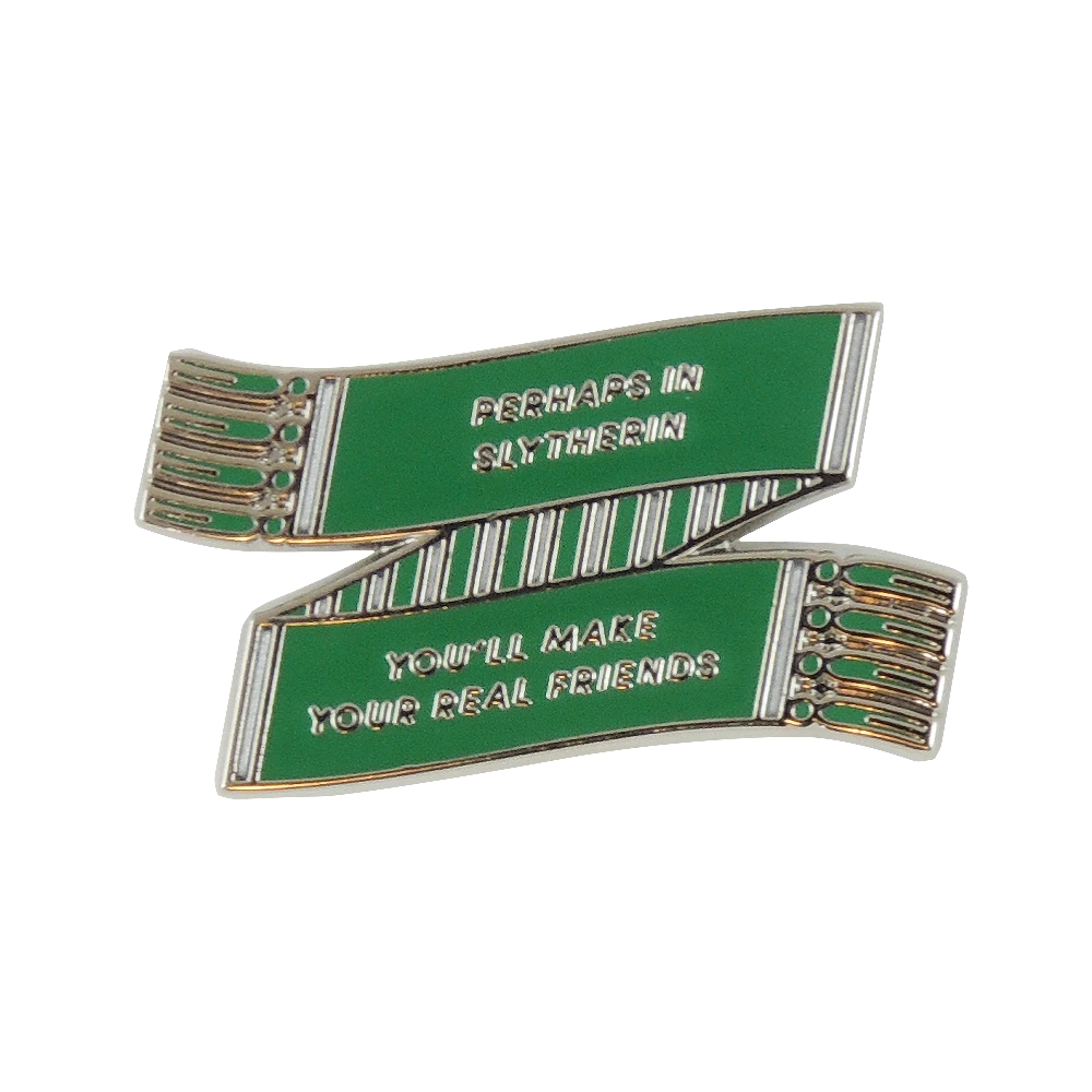 Warner Bros Slytherin Scarf Enamel Pin Best Sellers 3 Warner Bros Slytherin Scarf Enamel Pin Best Sellers