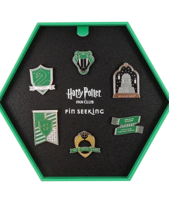 Warner Bros Best Sellers Second Edition Slytherin Enamel Pins Set
