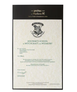 Warner Bros Exclusives Harry Potter's Hogwarts Acceptance Letter 10 Warner Bros Exclusives Harry Potter's Hogwarts Acceptance Letter