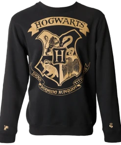 Warner Bros Hogwarts Striped Sleeve Sweatshirt