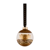 Warner Bros Glass Hufflepuff Bead Bauble
