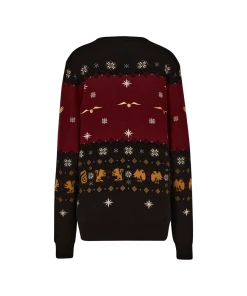 Warner Bros Hogwarts Knitted Christmas Jumper