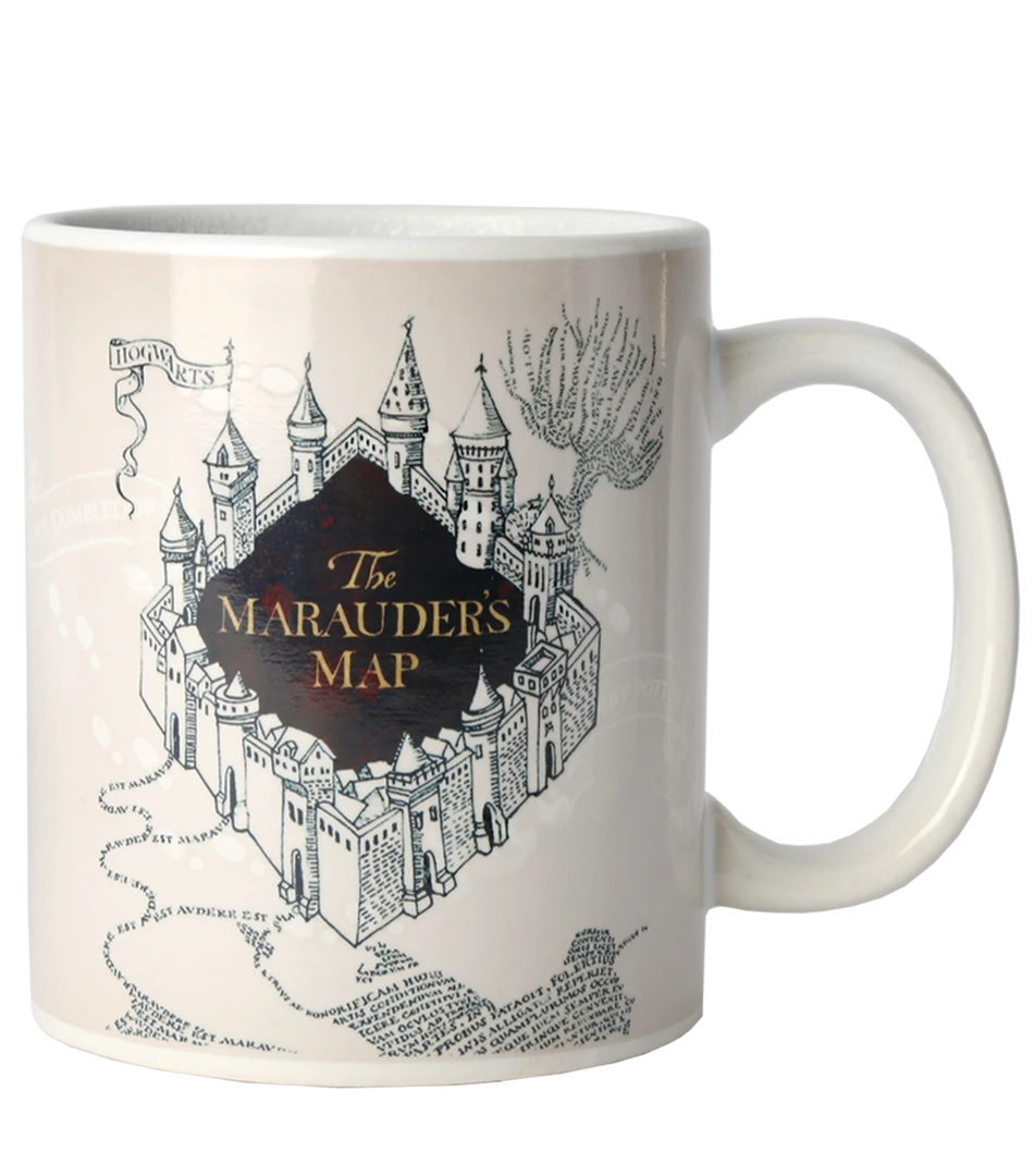 Warner Bros Marauder's Map Heat Changing Mug Best Sellers 9 Warner Bros Marauder's Map Heat Changing Mug Best Sellers