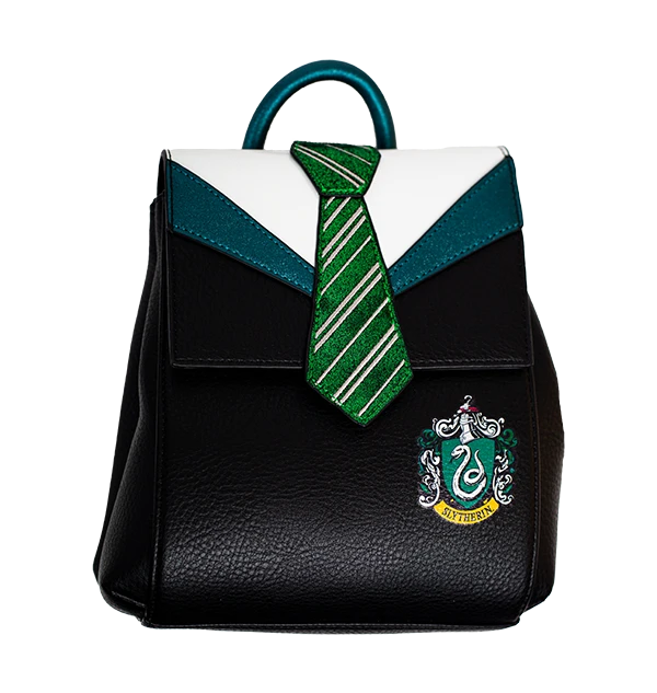Warner Bros Danielle Nicole Slytherin Robe Mini Backpack 3 Warner Bros Danielle Nicole Slytherin Robe Mini Backpack