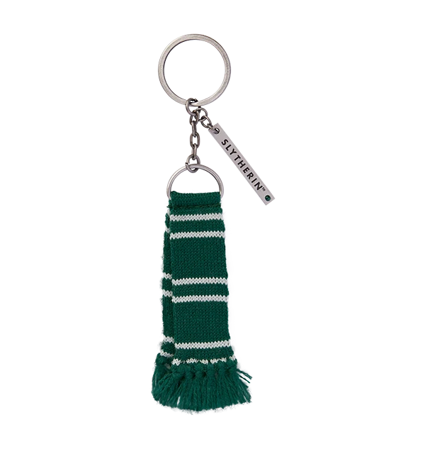 Warner Bros Slytherin Scarf Keyring 3 Warner Bros Slytherin Scarf Keyring