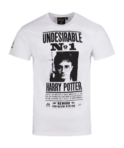 Warner Bros White Undesirable No.1 T-Shirt