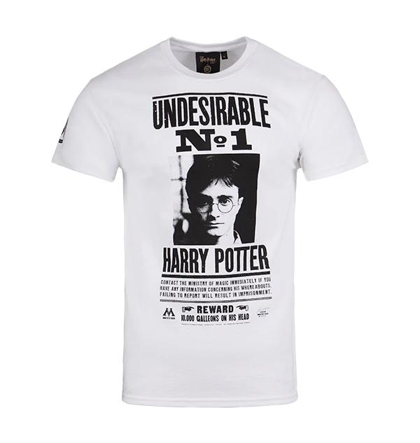 Warner Bros White Undesirable No.1 T-Shirt 3 Warner Bros White Undesirable No.1 T-Shirt