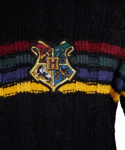 Warner Bros Best Sellers Hogwarts School Crest Knitted Sweater 8 Warner Bros Best Sellers Hogwarts School Crest Knitted Sweater