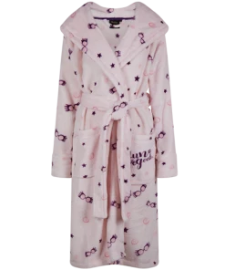 Warner Bros Best Sellers Luna Lovegood Spectrespecs Pink Bathrobe