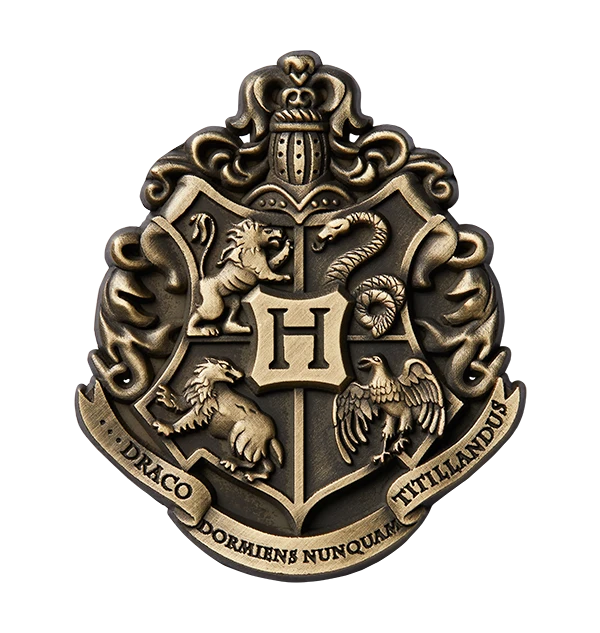 Warner Bros Hogwarts Metal Crest Magnet 3 Warner Bros Hogwarts Metal Crest Magnet
