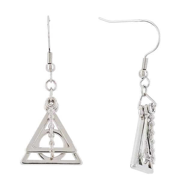 Warner Bros Deathly Hallows Deluxe Earrings 3 Warner Bros Deathly Hallows Deluxe Earrings