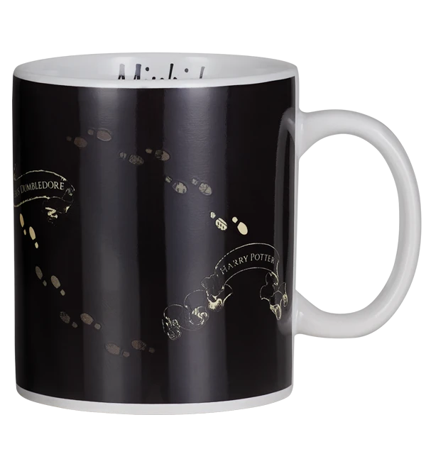 Warner Bros Marauder's Map Heat Changing Mug Best Sellers 4 Warner Bros Marauder's Map Heat Changing Mug Best Sellers