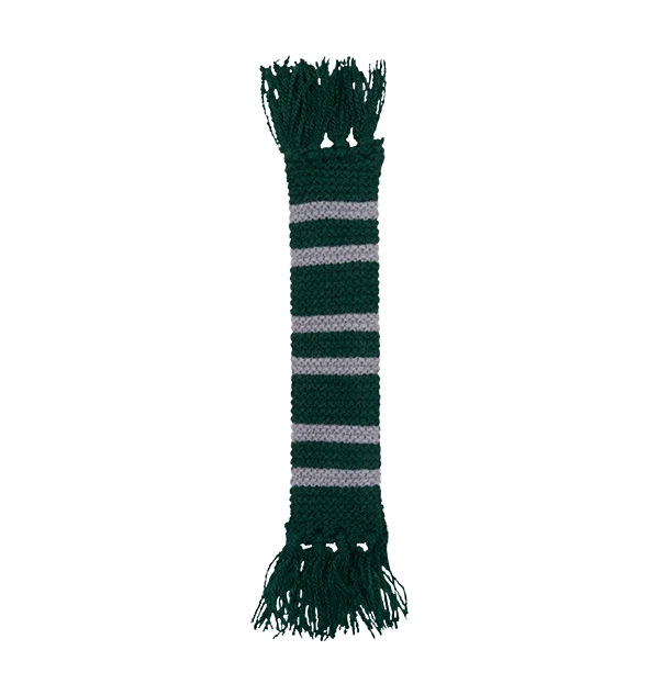 Warner Bros Slytherin Scarf Bookmark 3 Warner Bros Slytherin Scarf Bookmark