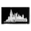 Warner Bros Hogwarts School Of Witchcraft And Wizardry Glass Paperweight