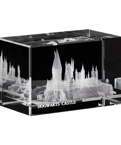 Warner Bros Hogwarts School Of Witchcraft And Wizardry Glass Paperweight