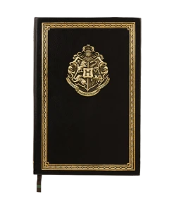 Warner Bros Best Sellers Faux Leather Hogwarts Crest Notebook