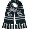 Warner Bros Best Sellers Slytherin Reversible Knit Scarf