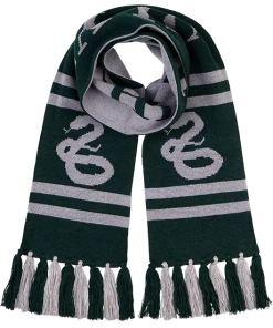 Warner Bros Best Sellers Slytherin Reversible Knit Scarf